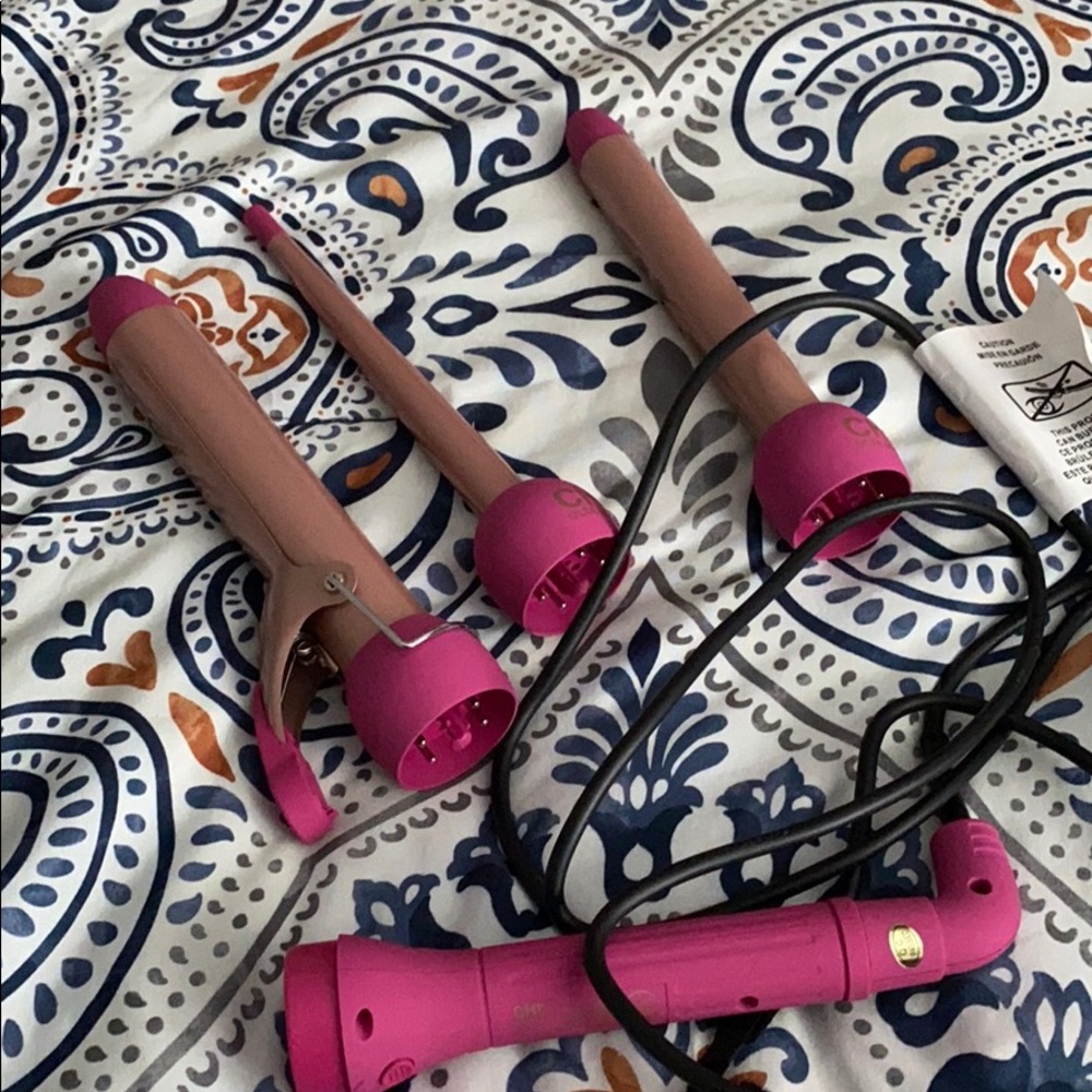 3 piece interchangeable curl set From Chi